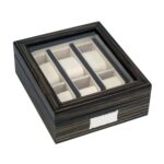Caja madera 6 relojes