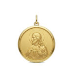 Medalla oro Sagrado Corazón