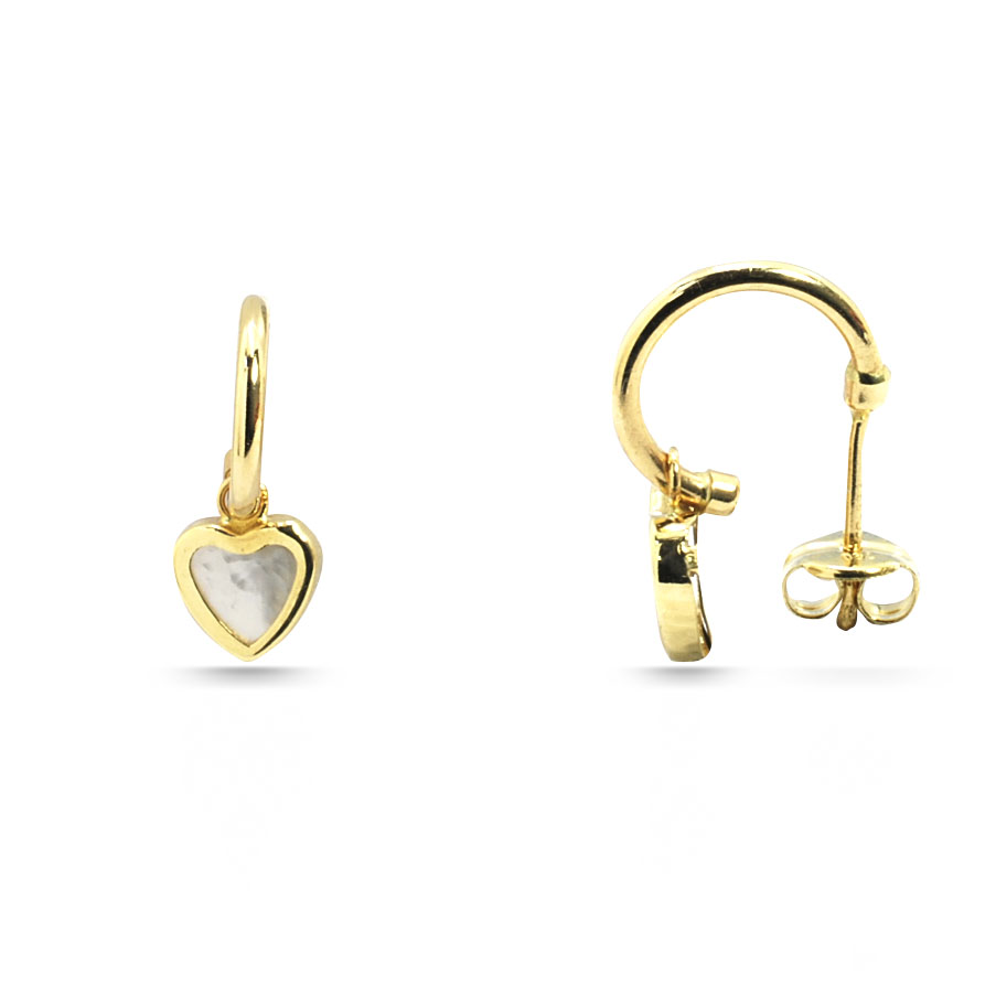 P002501084 Aro oro corazon nacar