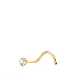 Piercing nariz garras circonita