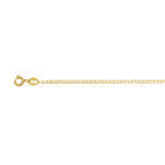 Cadena oro barbada 50cm