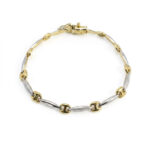 Pulsera oro 18Kts bicolor
