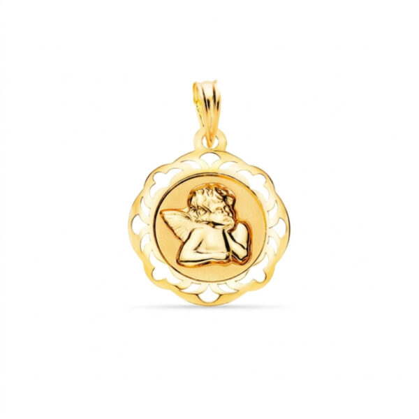Medalla Ángel guarda orla
