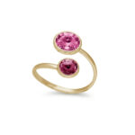 Anillo abierto rosa A4224-2DA