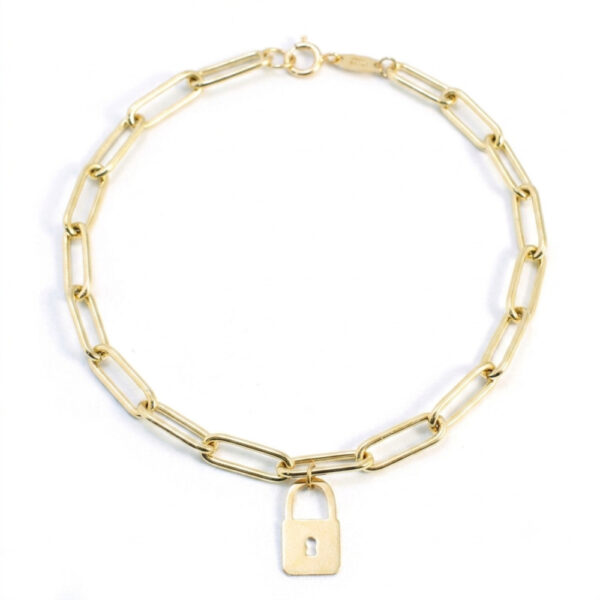 Pulsera especial motivo candado