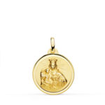 Medalla Virgen del Carmen 18mm