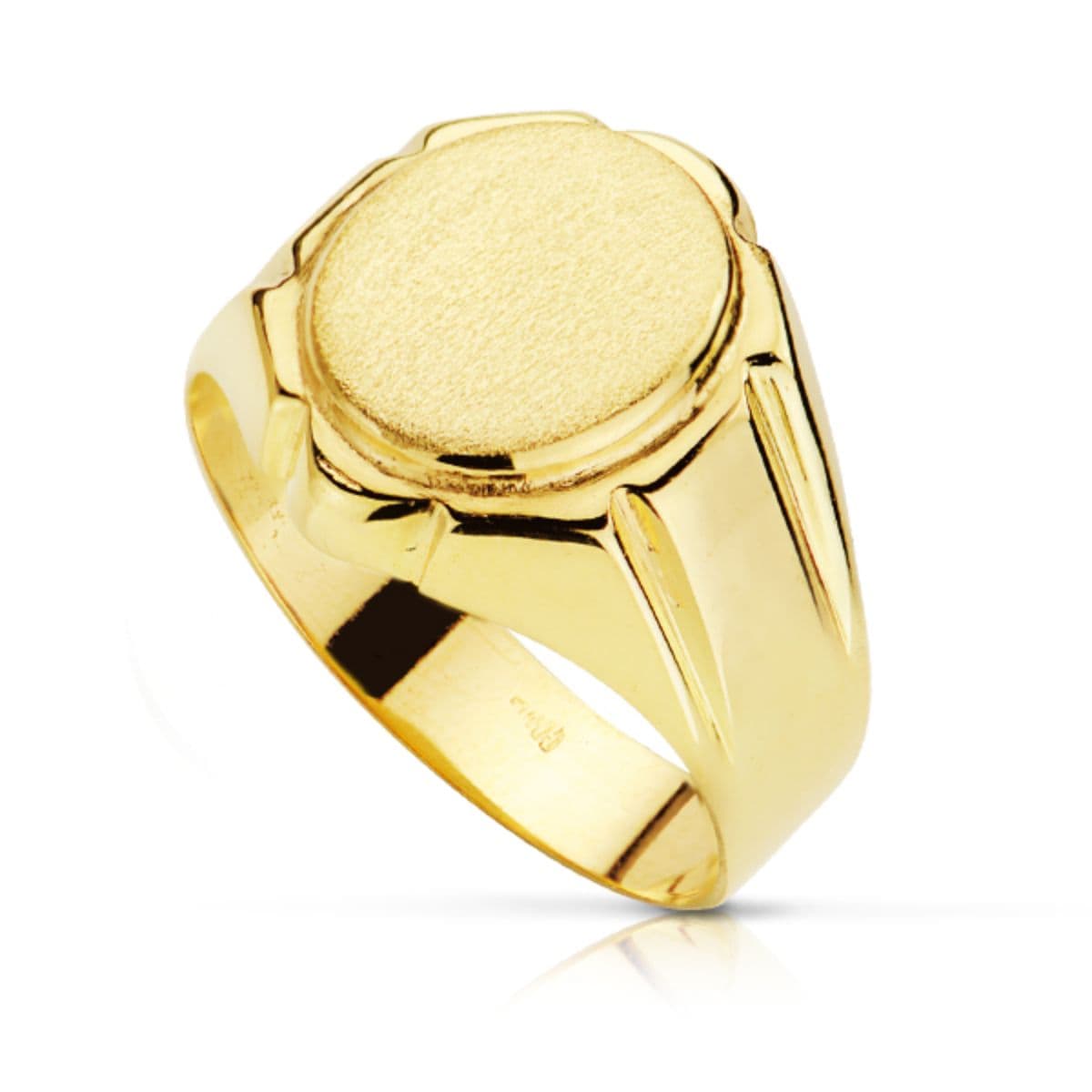 P013500356 Sello hombre oval gallones