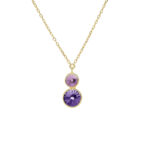 Collar doble Tanzanite A4222-12DG