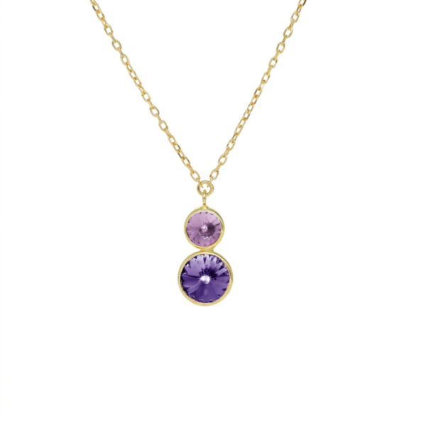 Collar doble Tanzanite A4222-12DG