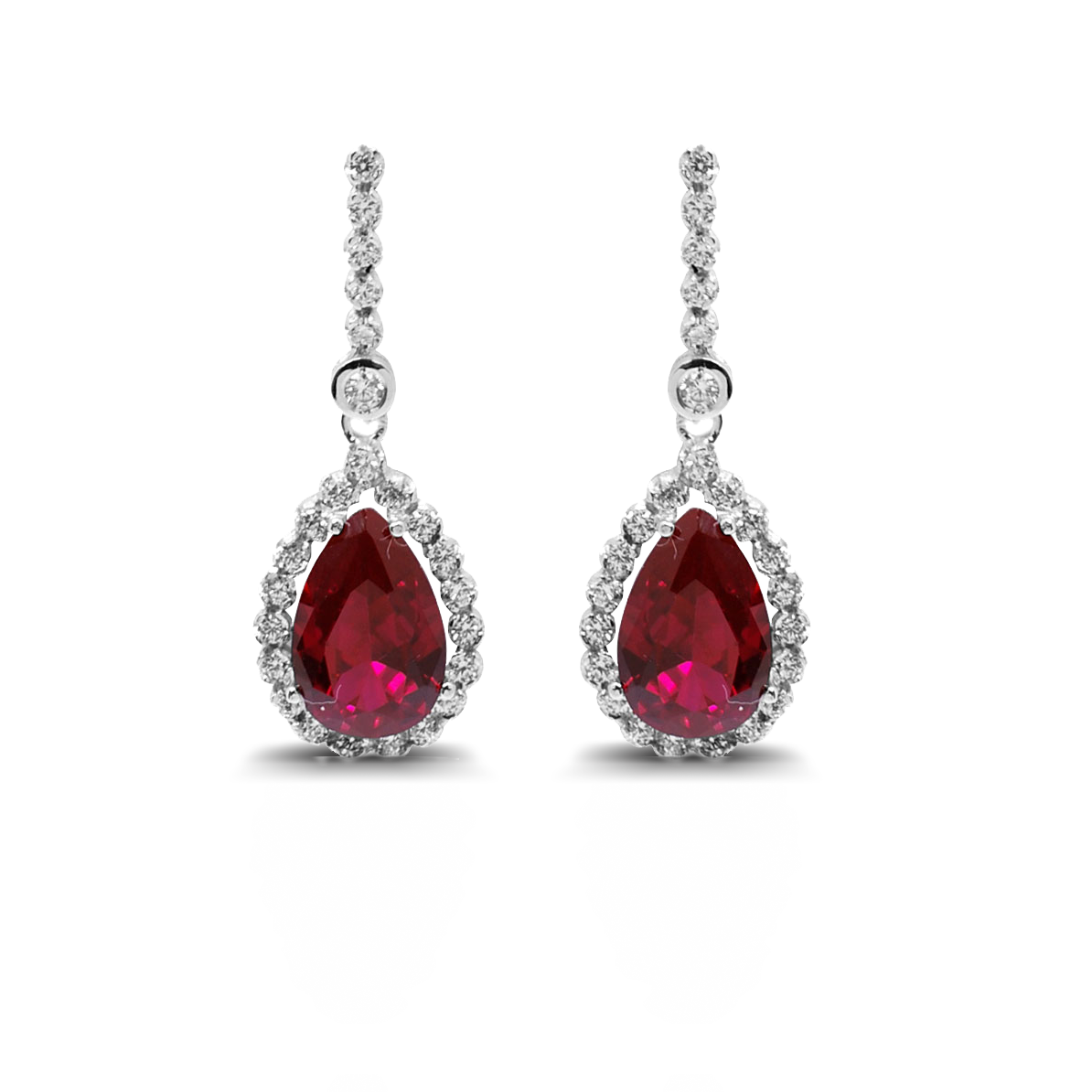 Pendientes Largos lagrima color