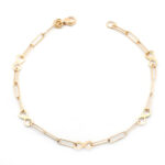 Pulsera oro 5 infinitos