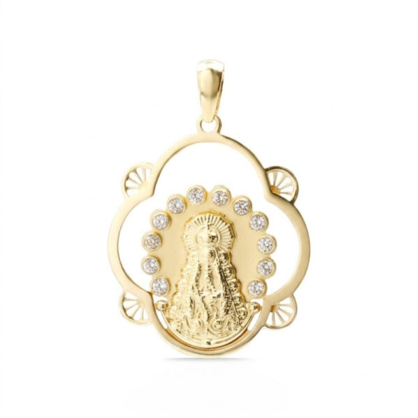 Medalla Virgen del Rocío orla