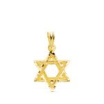 Colgante Estrella de David 18x14mm