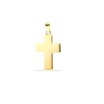 Cruz plana lisa 17x12mm - Imagen 2