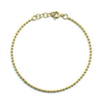 Pulsera bolas fina 1.5mm
