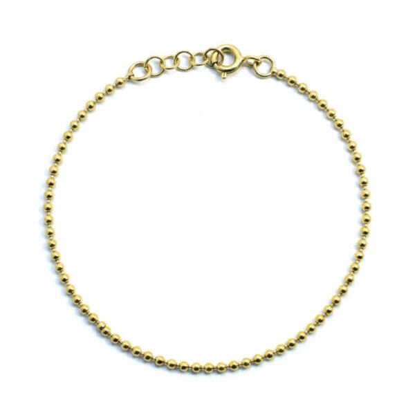 Pulsera bolas fina 1.5mm