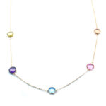 Collar 5 motivos redondos color