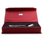 Papillera plata oso 14cm - Imagen 2