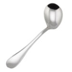 Papillera plata lisa 14cm