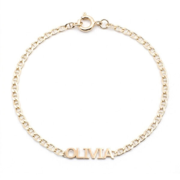 Pulsera nombre "Olivia" 12-14cm