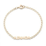 Pulsera nombre "Ainhoa" 12-14cm