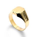 Sello cadete octogonal espiga 10x8mm