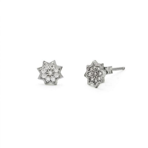 Pendientes circonita estrella A1006-07HT