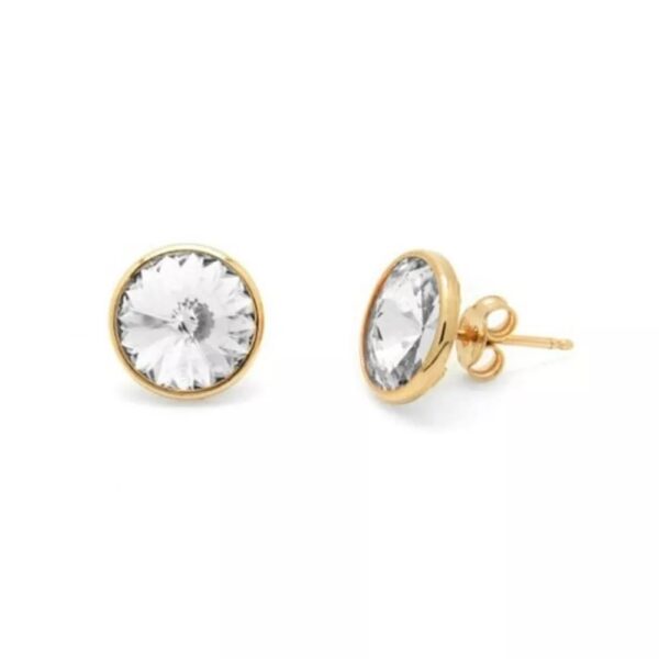 Pendiente crystal dorado A2791 -07DT