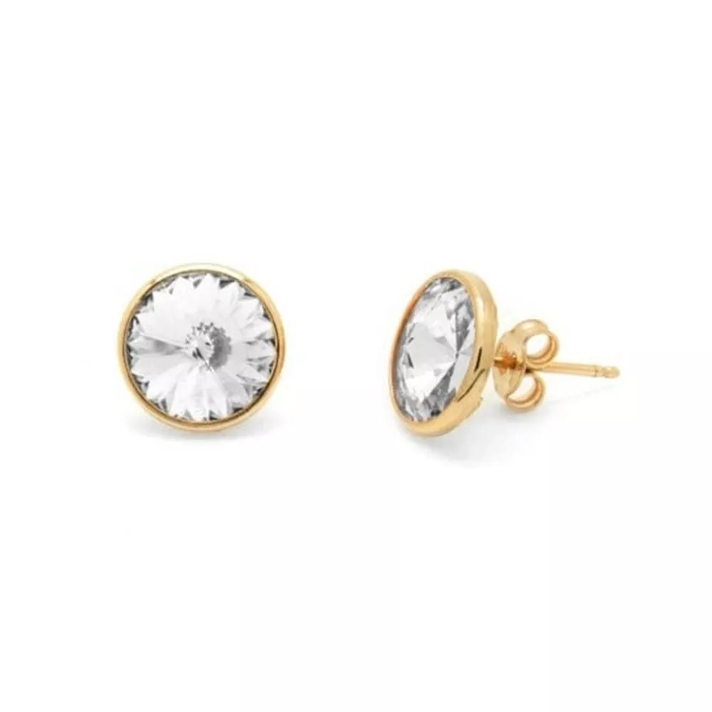 A2791-07DT Pendiente crystal dorado A2791 -07DT