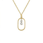 Collar corto óvalo A5298-07DG