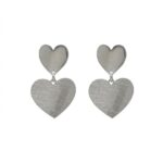 Pendientes 2 corazones A5355-HT
