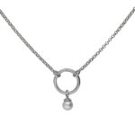 Collar perla circulo A5555-00HG