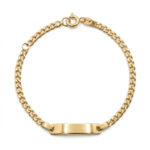 Esclava oro barbada 13-15cm